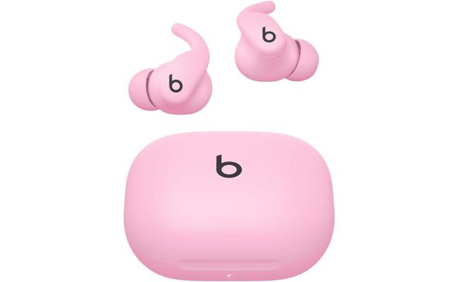 Beats Powerbeats Fit - Wireless Noise Cancelling Workout Earbuds with Secure-Fit Wingtips, Up to 30-Hour Battery Life, Sweat & Water Resistant, Apple & Android Compatible - Power Pink
